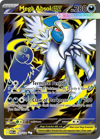 Mega Absol ex (Mega Evolution 161/132)